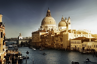 Фотообои "Закат в Венеции"